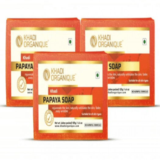 Khadi Organique Papaya Soap